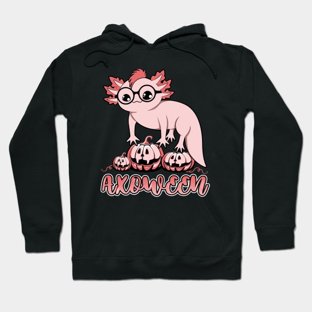 Axolotl halloween costome, cute axolotl, axolotl lover Hoodie by Lekrock Shop